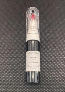 VW/AUDI LC9X DEEP BLACK PAINT TOUCH UP PEN/BRUSH SCRATCH CHIP REPAIR - Picture 1 of 2
