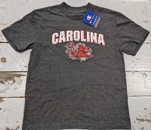 Youth South Carolina Gamecocks Licensed Champion Gray Crew Neck T-Shirt, M - NWT - Picture 1 of 7