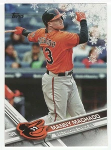 Manny Machado (Baseball Card) 2017 Topps Walmart Holiday Snowflake # 13 Mint - Picture 1 of 1