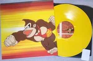Super Smash Bros Ultimate Donkey Kong BANANA YELLOW DK Vinyl LP Record SSBU - Imagen 1 de 2