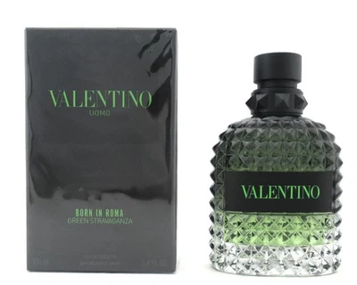 Valentino Uomo Born In Roma Green Stravaganza 3,4 oz/100 ml Eau De Toilette spray - Imagem 1 de 2