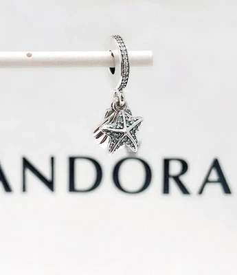 Pandora Pendente Stella Marina Tropicale e Conchiglia 792076CZF - Immagine 1 di 4