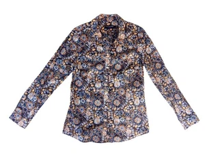 Sportcraft Liberty Women's New Designer Floral Long-Sleeve Shirt Top - Size 10 - Bild 1 von 9
