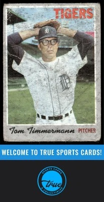 1970 Topps #554 Tom Timmermann - Image 1 of 2