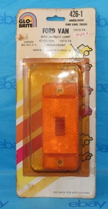 NOS Glo-Brite !973-74 No.426-1 Ford Vans Pickup Front Amber Side Marker Lamp - Picture 1 of 7