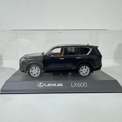 Kyosho 1/43 Lexus LX600 Mini Car modello pressofuso nero nuovo - Immagine 1 di 4