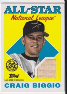 2023 Topps Series 2 1988 Topps All-Star Baseball Relics Craig Biggio #88ASR-CB - Bild 1 von 2