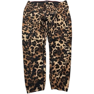 Calvin Klein Performance Leopard Capri Leggings Damen L braun schwarz - Bild 1 von 7