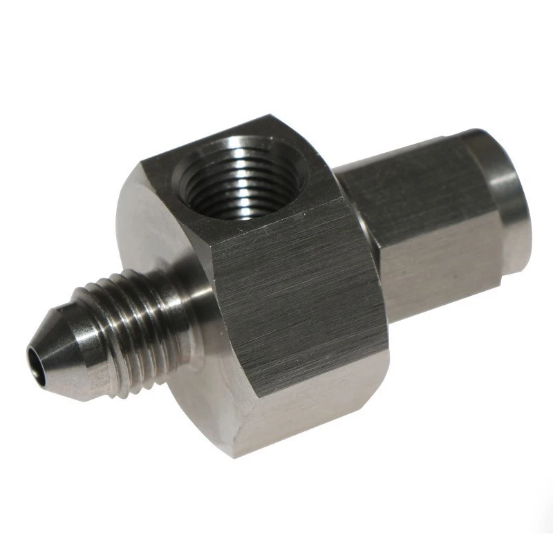 Stainless Steel AN-3 Sensor Adaptor with 1/8 NPT female Port - Image 1 of 1