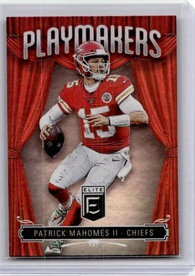 2019 DONRUSS ELITE PLAYMAKERS PATRICK MAHOMES II KANSAS CITY CHIEFS - Image 1 of 2