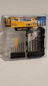 Dewalt "Multi-Purpose 12-Pc Drill Bit Set" - Picture 1 of 3