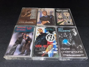 rap hip-hop 6 cassette lot Digital Underground Sex Packets Shootyz Groove Hammer - Picture 1 of 6