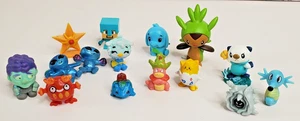 Mini Figuren Lot 15 Tortenaufleger 1-2" Pokémon Alien Minecraft Cartoon Spielzeug Vinyl - Bild 1 von 8