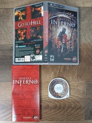 Dante's Inferno (Sony PSP, 2010) Complete CIB - Tested - Image 1 of 2