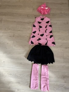 Women's The Flintstones Pebbles Flintstone Costume - Deluxe Used - Picture 1 of 11