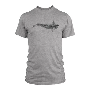 RepYourWater Shallow Cruiser Tee Light Heather Gray Medium - Picture 1 of 1
