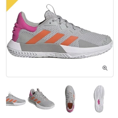 Adidas Women's SoleMatch Control Tennis Shoes Size 6 - Imagem 1 de 4