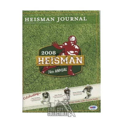 12 Heisman Winners Autographed 74th Annual Football Program - PSA/DNA LOA - Image 1 of 3