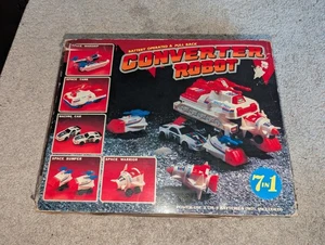 7 in 1 Converter Robot - 1980s vintage Voltron/power rangers/transformers style - Picture 1 of 9