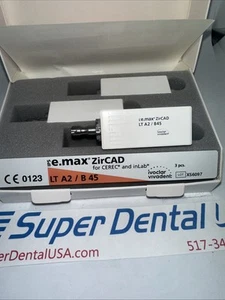 e.max ZirCAD LT A2 / B45 For Cerec Superdentalusaš One Block - Picture 1 of 2