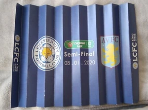 Leicester City hand clapper vs Aston Villa League Cup semi-final 8/1/19 - Picture 1 of 3