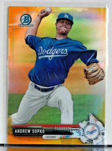 2017 Bowman Chrome Andrew Sopko Gold Refractor 33/50 - Picture 1 of 1