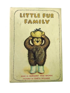 Little Fur Family 1946 Margaret Wise Brown Garth Williams Orig Box Rabbit fur - Picture 1 of 8