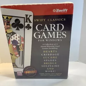 Swift Classics Card Games per PC Windows gioco di Swift Software nuovo sigillato - Foto 1 di 4
