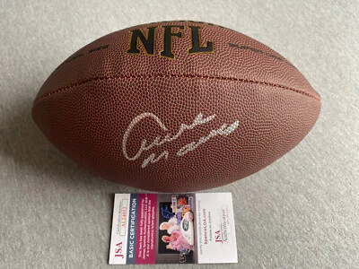 NEW ORLEANS SAINTS - ARCHIE MANNING AUTÓGRAFO WILSON NFL FÚTBOL JSA AL24052 Foto 1 de 4