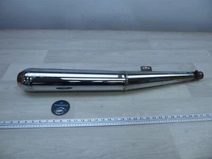 1980 BMW R100T Airhead S808. OEM right exhaust muffler tail pipe - Picture 1 of 15