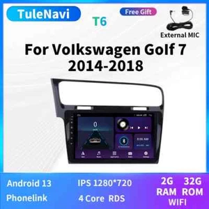 14-18 For VW Volkswagen Golf7 Golf 7 GPS Screen Car Android Multimedia AutoRadio - Picture 1 of 40