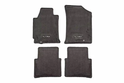 2008-2012 Genuine Nissan Altima Carpeted Floor Mats (4Pc/Charcoal) 999E2-UT010BK Foto 1 de 4