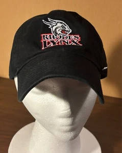 Gorra/Gorra de Béisbol Nike Heritage 86 Logo Negro Rhodes College Lynx - Correa trasera ajustada - Imagen 1 de 8