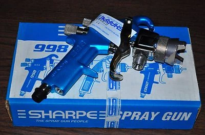 SHARPE 998-10-70 Pressure Feed System Spray Gun sharpe 5635 made in USA - Image 1 of 4