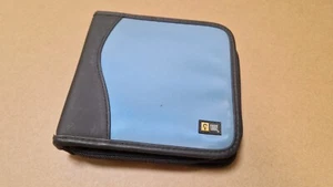 CASE LOGIC CD JEWEL CASE BLUE RETRO VINTAGE ANTIQUE - Picture 1 of 4