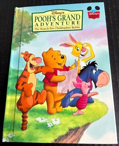 Vtg 1997 Pooh's Grand Adventure Walt Disney Kids Book Wonderful World of Reading - Picture 1 of 3