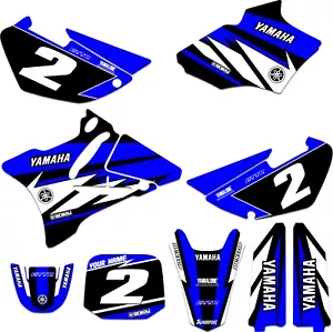 Yamaha Yz 85 Graphics Deco Decal Sticker Kit Fits Year 2002-2014 MSG US NAME / # - Foto 1 di 2