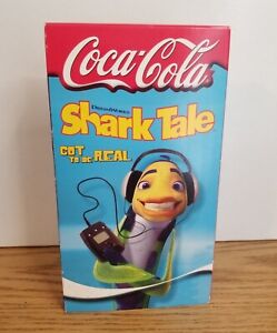 Dreamworks Shark Tale "Got to be Real" VHS Coca Cola Slip Cover Will Smith 2004