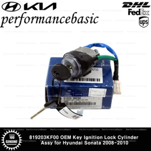 819203KF00 OEM Key Ignition Lock Cylinder Assy for Hyundai Sonata 2008-2010 - Picture 1 of 3