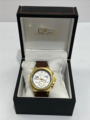 Reloj Cronógrafo DANIEL STEIGER Hombre - Banda Goma Con Caja Original! Foto 1 de 4