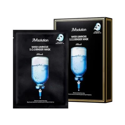 JM Solution Water Luminous S.O.S Ringer Mask 10pcs - Image 1 of 4