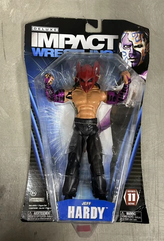 TNA Impact Wrestling JEFF HARDY Deluxe Action Figure Series 11 Cover
