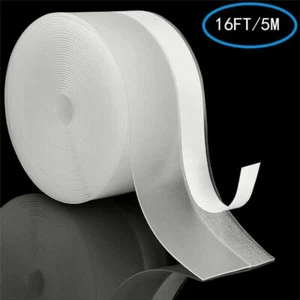45mm Door Seal Strip Weather Stripping Self Adhesive Bottom Sweep Stopper Rubber - Picture 1 of 12