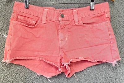 Pantalones Cortos Para Mujer J Brand Corte Coral Tiro Bajo Talla 28 Foto 1 de 4