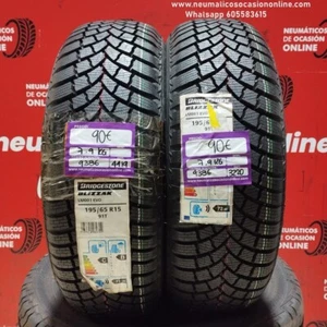 2x 195 65 15 91T BRIDGESTONE BLIZZAK LM001 EVO (SIN USO) REF:9386 - Imagen 1 de 1