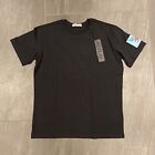 Replay Womens Rose T-Shirt Black Size 8 BRAND NEW