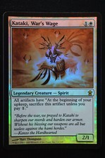Magic The Gathering MTG KATAKI, WAR'S WAGE FOIL #1 Saviors of Kamigawa NM