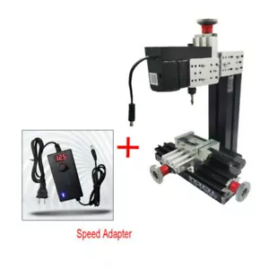High Power Metal Mini Lathe DIY Micro Milling Machine Millier 12000rpm 24W - Picture 1 of 14