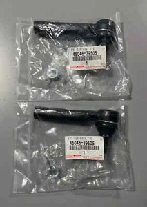 PAIR OF GENUINE TOYOTA 4 RUNNER FJ CRUISER GX470 120 PRADO TIE ROD ENDS - Picture 1 of 4