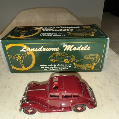 Lansdowne Models WMTC 1/43 LDM 28x MG Saloon Type "YA" maroon - Image 1 of 4